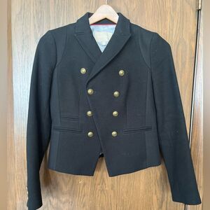 Banana Republic Black Captain's Blazer